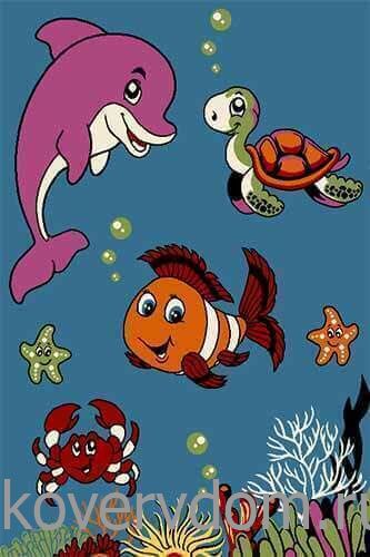 Детский ковер Кристэл 2109 BLUE