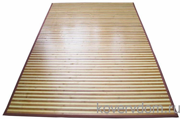 Ковер циновка натуральная бамбук COMBI