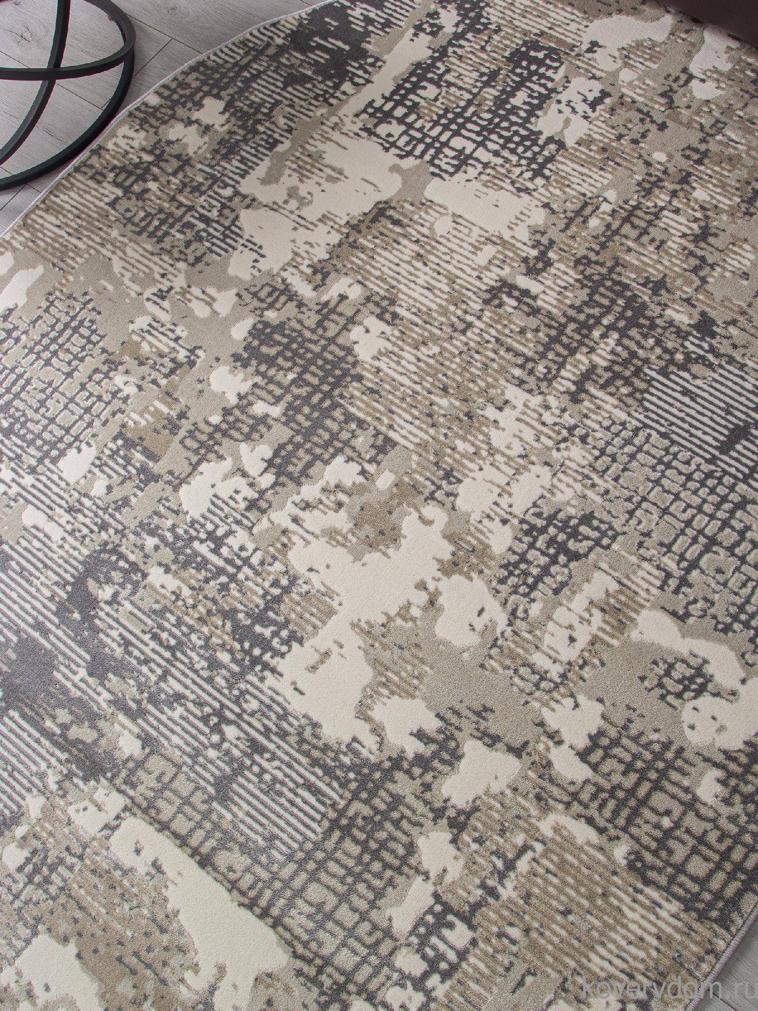 Ковер ATLANTIS D737 CREAM Овал