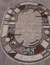 Ручной ковер GAVANA ALBINA 3 BEIGE Овал