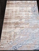 Ковер PERU D038A CREAM SHIRINK / BLUE FDY