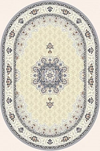 Ковер Amira 4924A L.Grey-L.Grey Овал