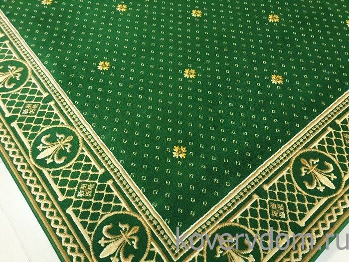 Полушерстяной ковер в кабинет Classic Green Полушерстяной ковер в кабинет Classic Green