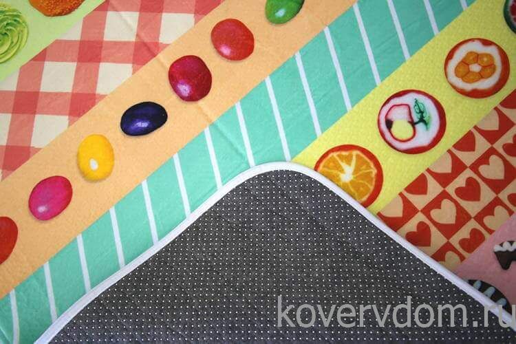 Детский развивающий 3D ковер ВКУСНЯШКИ 86171