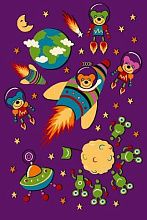 Ковер детский FUNKY GAL violet 