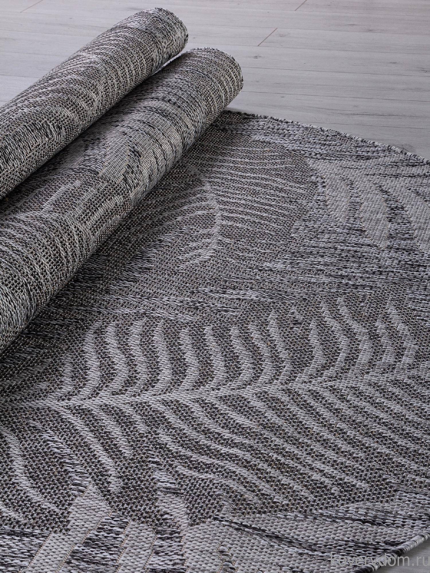 Ковер KAIR S132 DARK GRAY Овал Ковер KAIR S132 DARK GRAY Овал