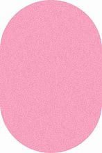 Ковер Шегги розовый COMFORT SHAGGY 2 S600 PINK Овал