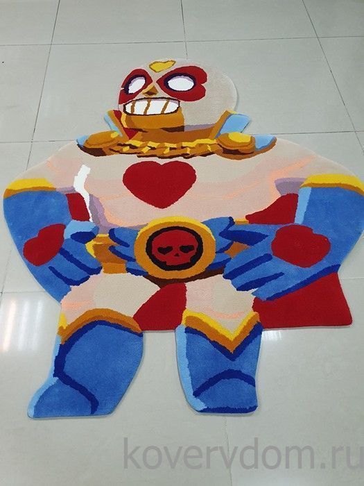 Ковер ручной работы персонаж мультика