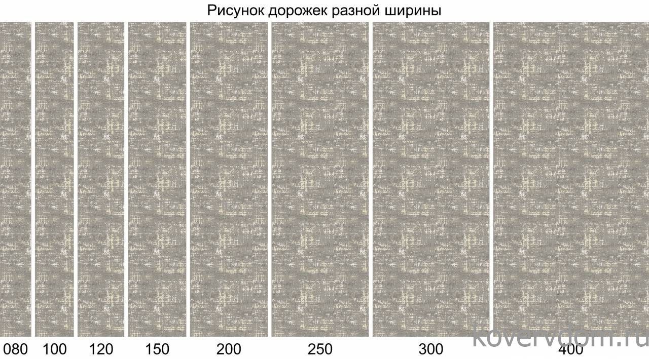 Ковровая Дорожка RICHI 8667 GRAY-CREAM Ковровая Дорожка RICHI 8667 GRAY-CREAM