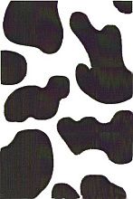 Ковер черный Шегги cut loop 1059 SA
