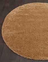 Ковер Супер шегги SHAGGY ULTRA s600 DARK BEIGE Круг