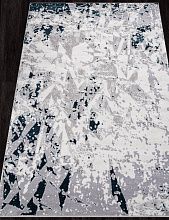 Ковер бирюзовый PALERMO F420 GRAY
