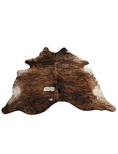 Ковер из шкуры из натуральной коровьей шкуры KRS006 BROWN