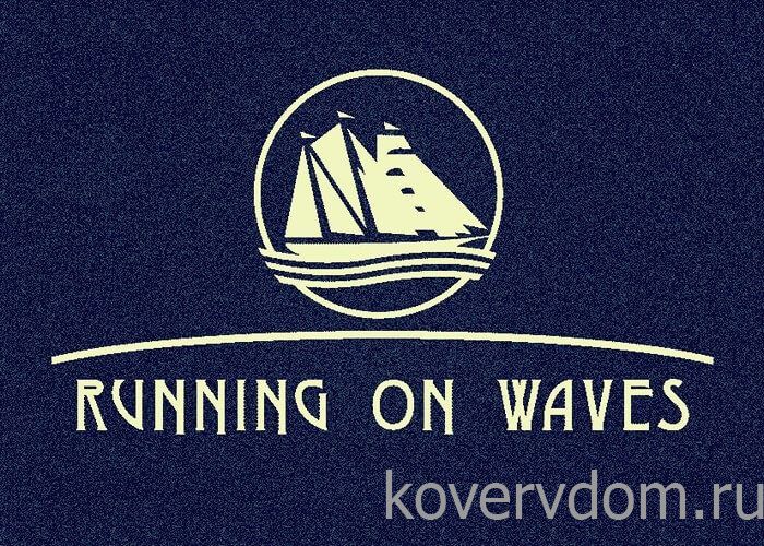 Ковер Морской с логотипом