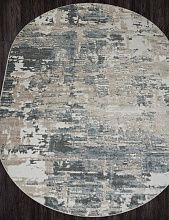 Ковер MERINOS NATUREL-A F231 BEIGE-BLUE Овал