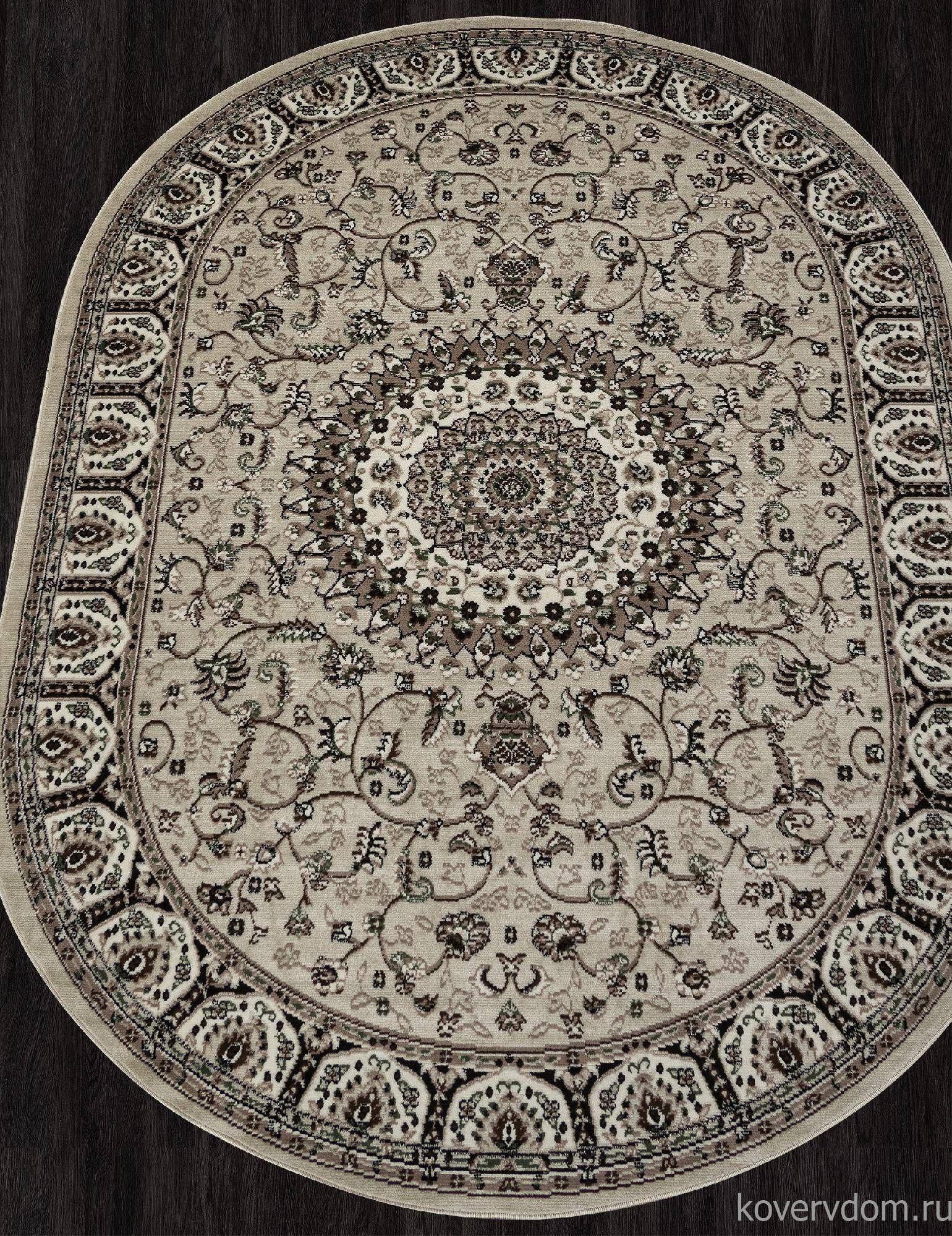 Ковер GAVANA D409 BEIGE Овал