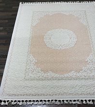 Ковер из Турции розовый HUNKAR 7908 PINK / PINK