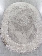 Ковер EFOR Carpet LUCCI P0540 L.GRAY / L.GRAY Овал