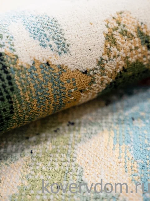 Ковер из вискозы и хлопка с цветами Royal Palace 14006 6121