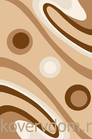 Ковер  Super Vision 3986 beige  ОВАЛ 