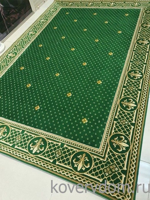 Полушерстяной ковер в кабинет Classic Green Полушерстяной ковер в кабинет Classic Green