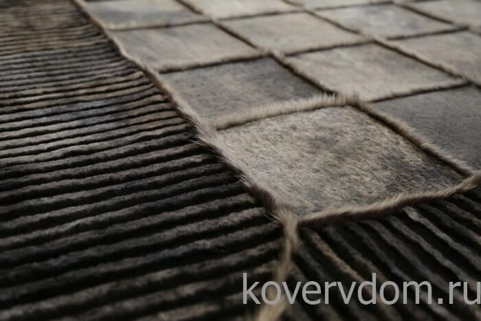 Ковер из натуральной овчины мутон KING MUTON K46 LINE T123