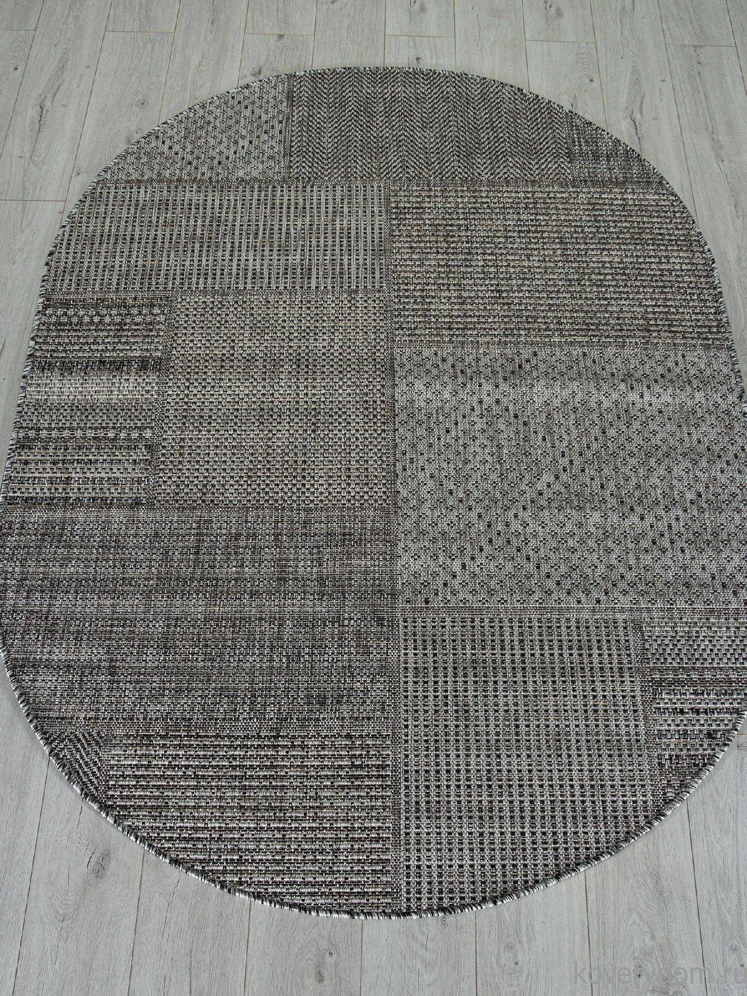 Ковер KAIR S139 DARK GRAY Овал