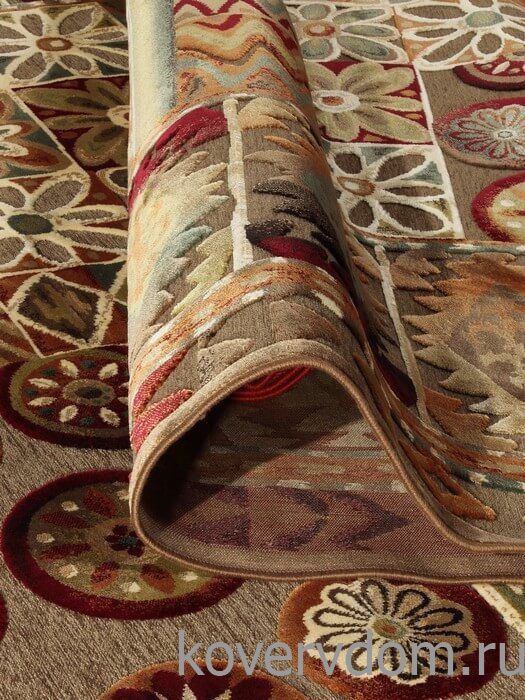 Рельефный ковер из вискозы GENOVA 38406 7292 71