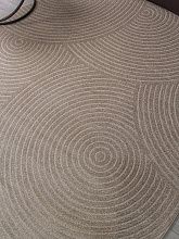 Овальный ковер бежевый DIOS F410 LIGHT BEIGE Овал