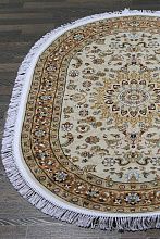 Ручной ковер SHAHREZA d210 CREAM-TERRA Овал
